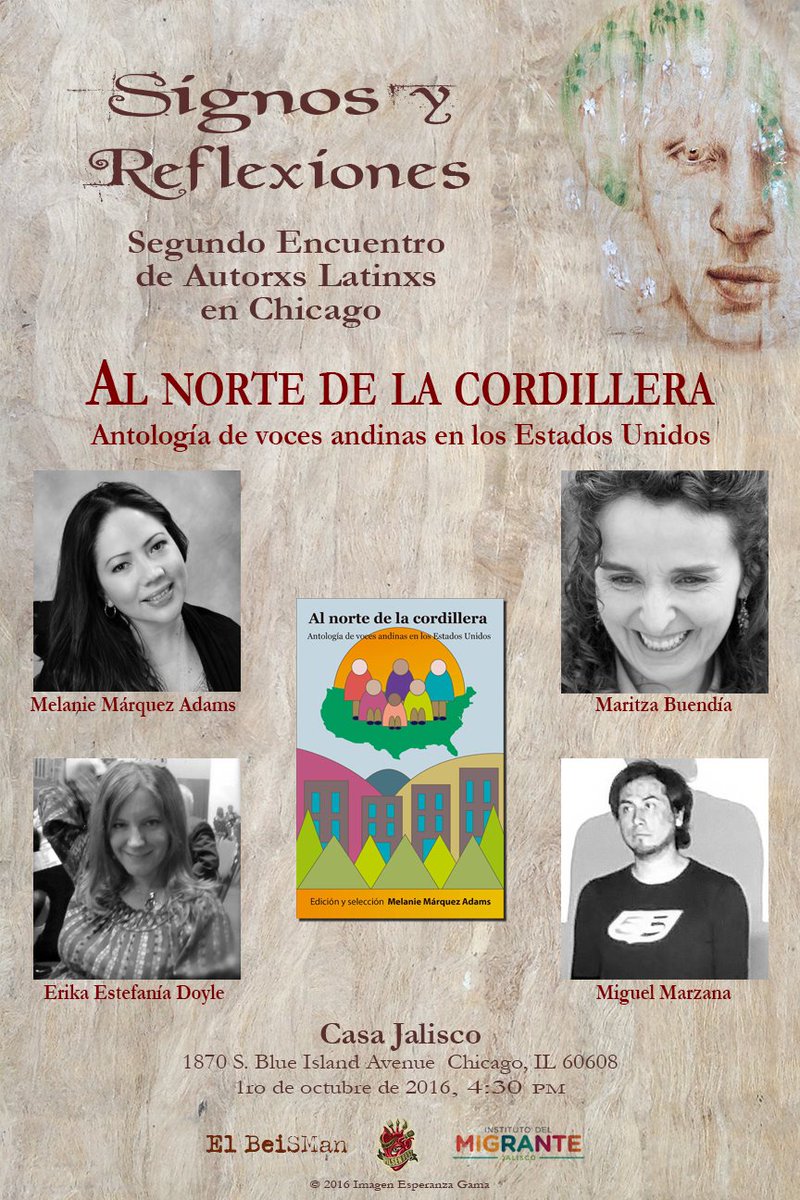 cafeyliteratura's tweet photo. 2do Encuentro de autorxs Latinxs en Chicago: https://t.co/ugxpMOow39