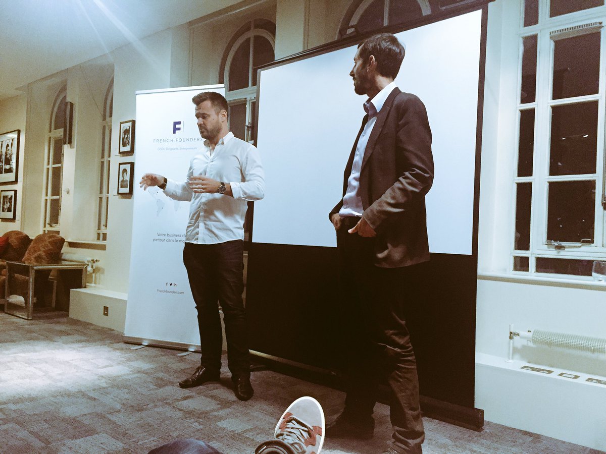 Talking #brexit with <a href="/Pgelis/">Philippe Gelis</a> and <a href="/echotraffic/">Cédric Teissier</a> - Merci <a href="/FrenchFounders/">Frenchfounders</a> &amp; <a href="/FranceFintech/">France FinTech | Join us ⚡️</a> #londonbound #fintech