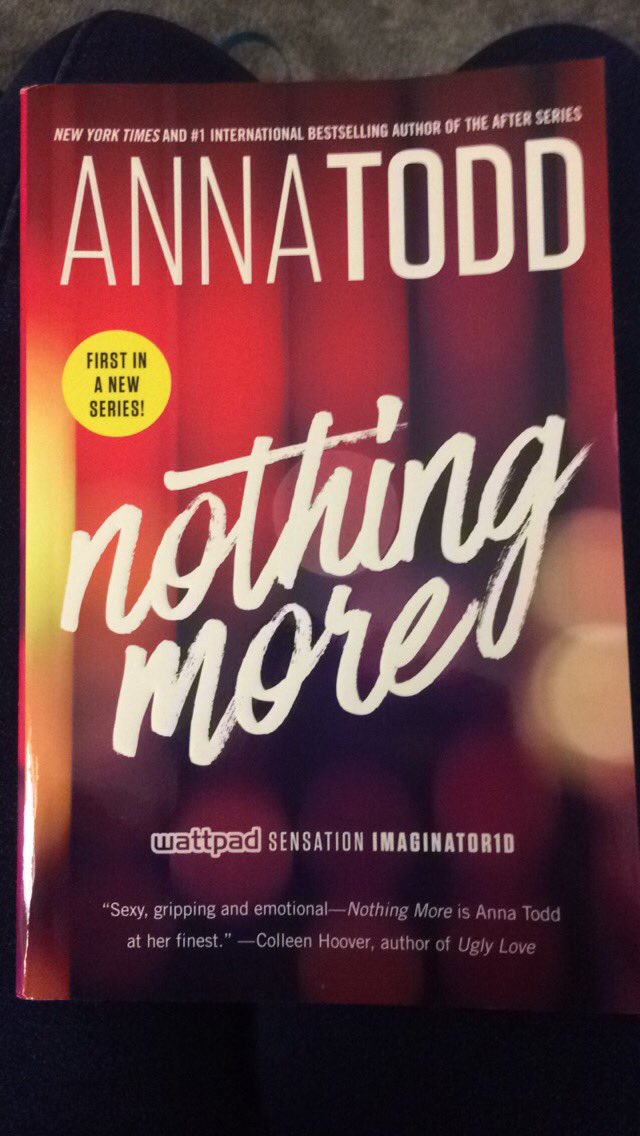 gr6742's tweet photo. So happy Nothing More came today. I can't wait to read it. @imaginator1dx #NothingMore https://t.co/LenzZloaNu