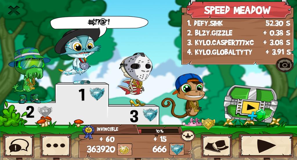 Proeli0's tweet photo. All those guys just got washed #funrun2 #Gizzle #Casper777xC #Globaltyty 666 rating wtf lol 😈 https://t.co/pQ2liXKKgb