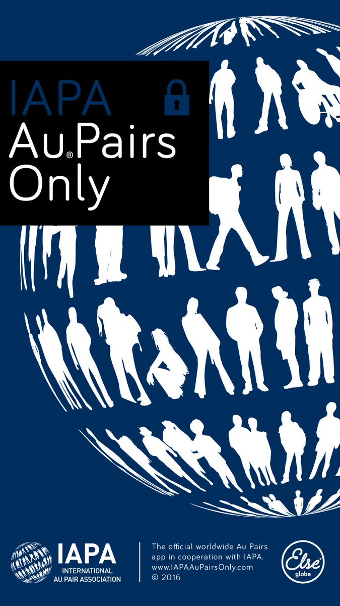 Elsetravel's tweet photo. More and more Au Pairs join the IAPA #aupairs app! The fist 'members only' worldwide app for AuPairs only. https://t.co/y0UjIX9ZQw
