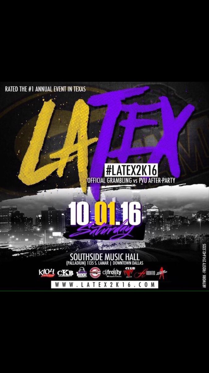 dat_smithboii's tweet photo. October 1st #LaTex2k16
Get a @Eshia_Rae for presales https://t.co/rjxlma6S61