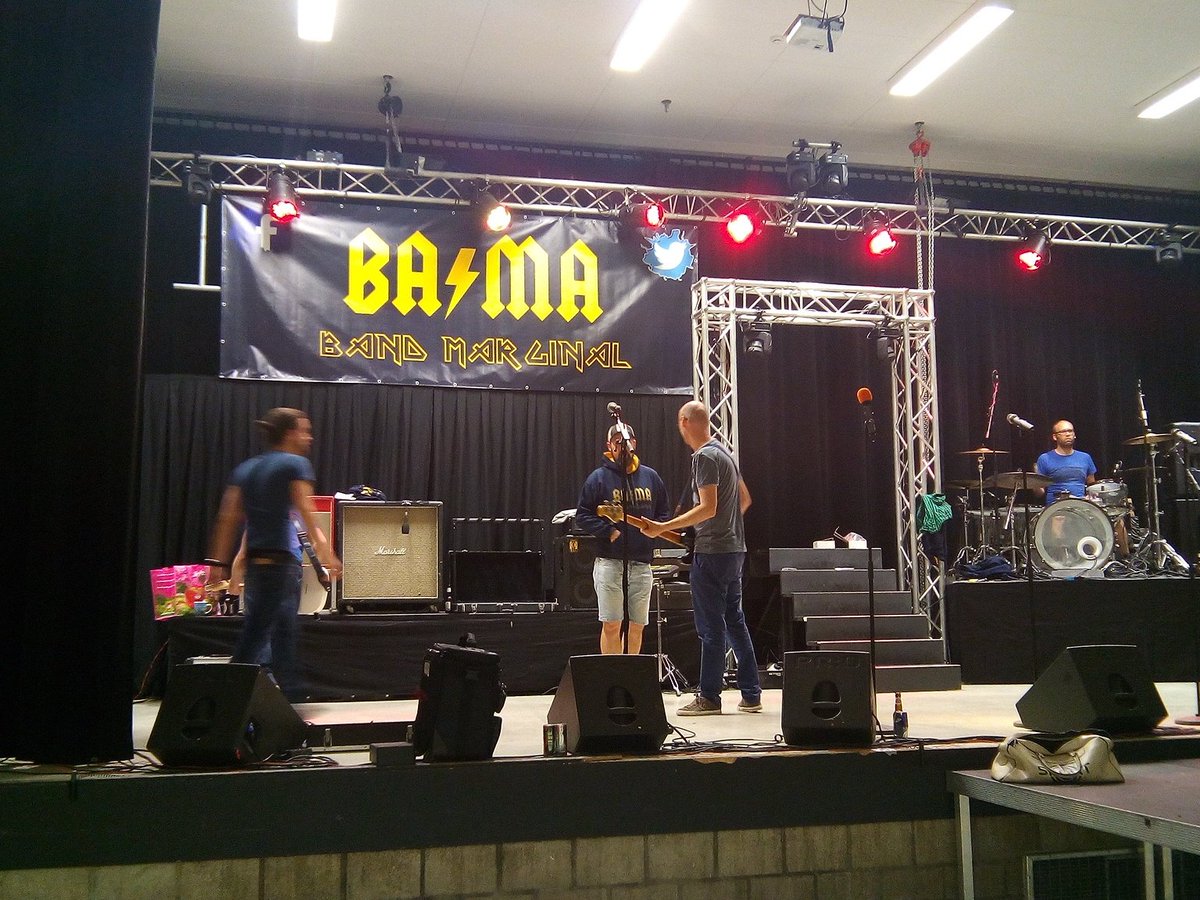BandMarginal's tweet image. Getting ready...next show this Saturday @ De dreef in Vorselaar