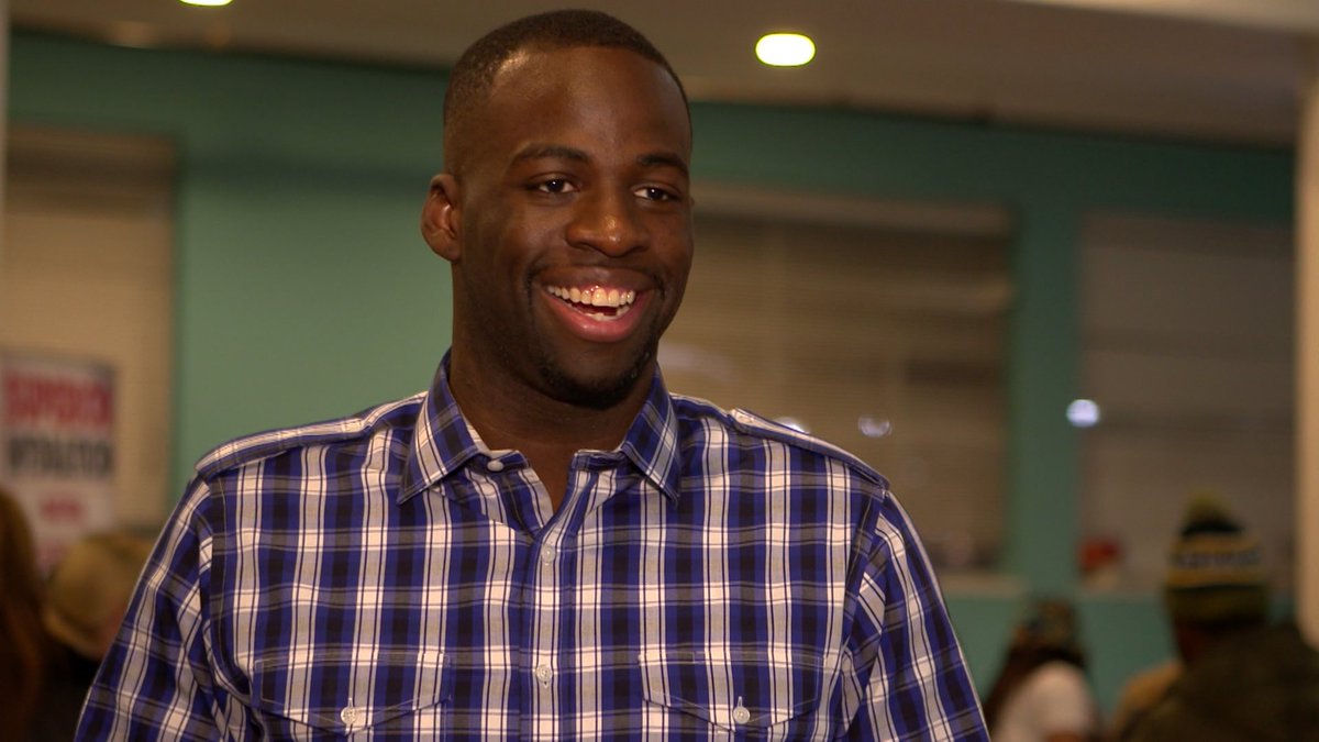 Game Changers (@cbsgamechangers) on Twitter photo .<a href="/warriors/">Golden State Warriors</a> forward, <a href="/Money23Green/">Draymond Green</a>, visits the <a href="/CovenantHouse/">Covenant House</a> in CA to give words of encouragement to the residents! #GameChangers .<a href="/warriors/">Golden State Warriors</a> forward, <a href="/Money23Green/">Draymond Green</a>, visits the <a href="/CovenantHouse/">Covenant House</a> in CA to give words of encouragement to the residents! #GameChangers