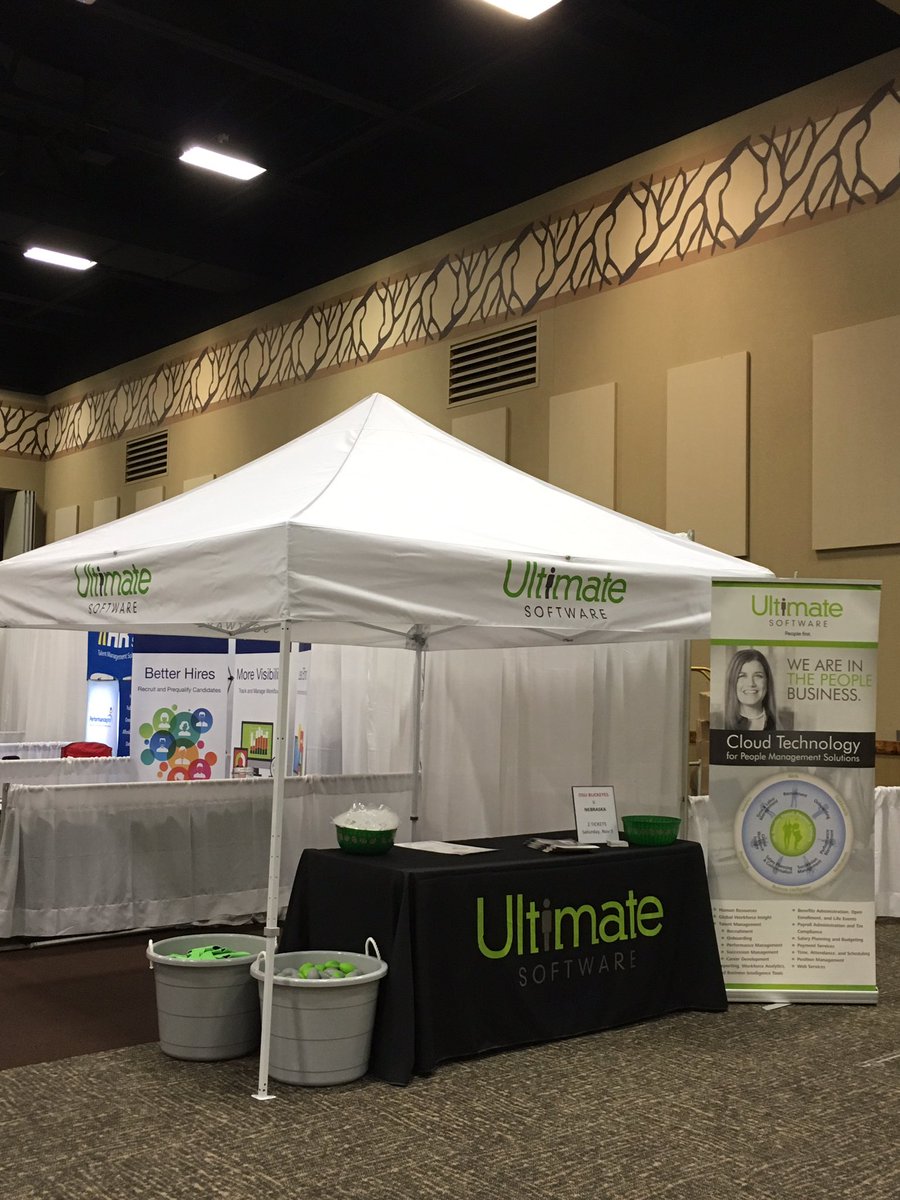 michelle_salis's tweet photo. We are ready for kickoff @UltimateHCM See you at 6 pm!  Booth #55! #ohioshrm16 https://t.co/a4u6gsyvVR