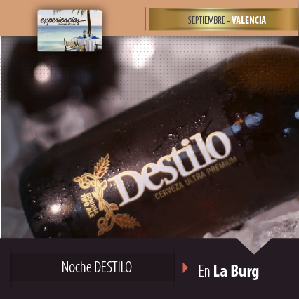 ExperienciasVE's tweet photo. Valencia vivirรก hoy su primera noche de @cervezadestilo en #LaBurg ยกLos esperamos! https://t.co/QxOJEh4zsJ