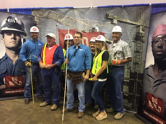 GoBuildAlabama's tweet photo. Thanks to everyone who stopped by and saw us today at @SAWDC #WorldsofOpportunity! https://t.co/4I7XgRvaAk