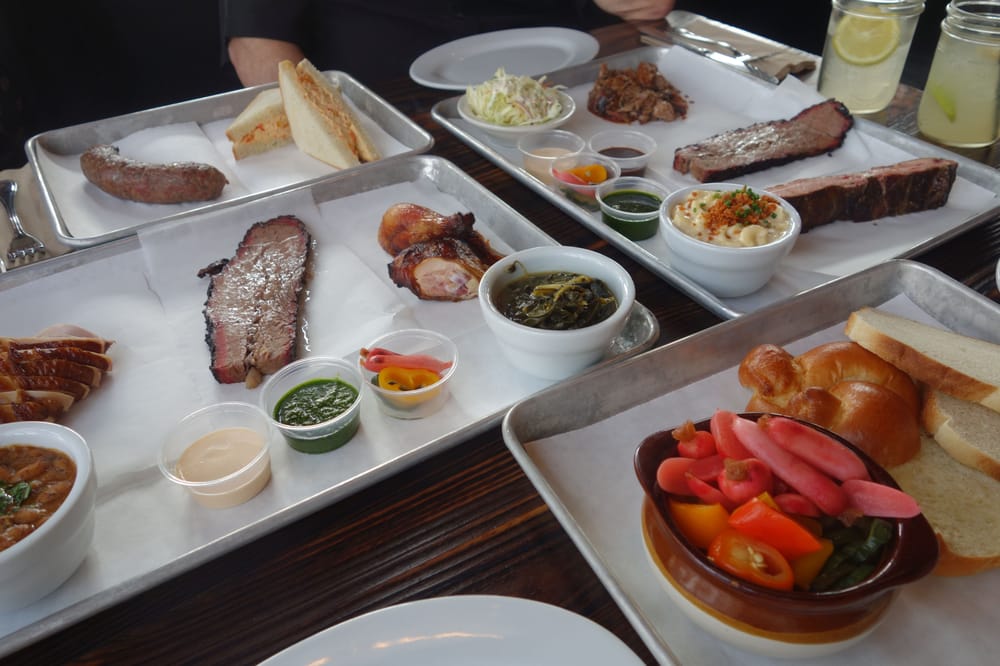 MapleBlockMeat's tweet image. Turkey, #brisket, chicken, #ribs, #porkshoulder, #sausage, #macncheese, beans and greens.....the gang's all here! #barbecue #BBQ