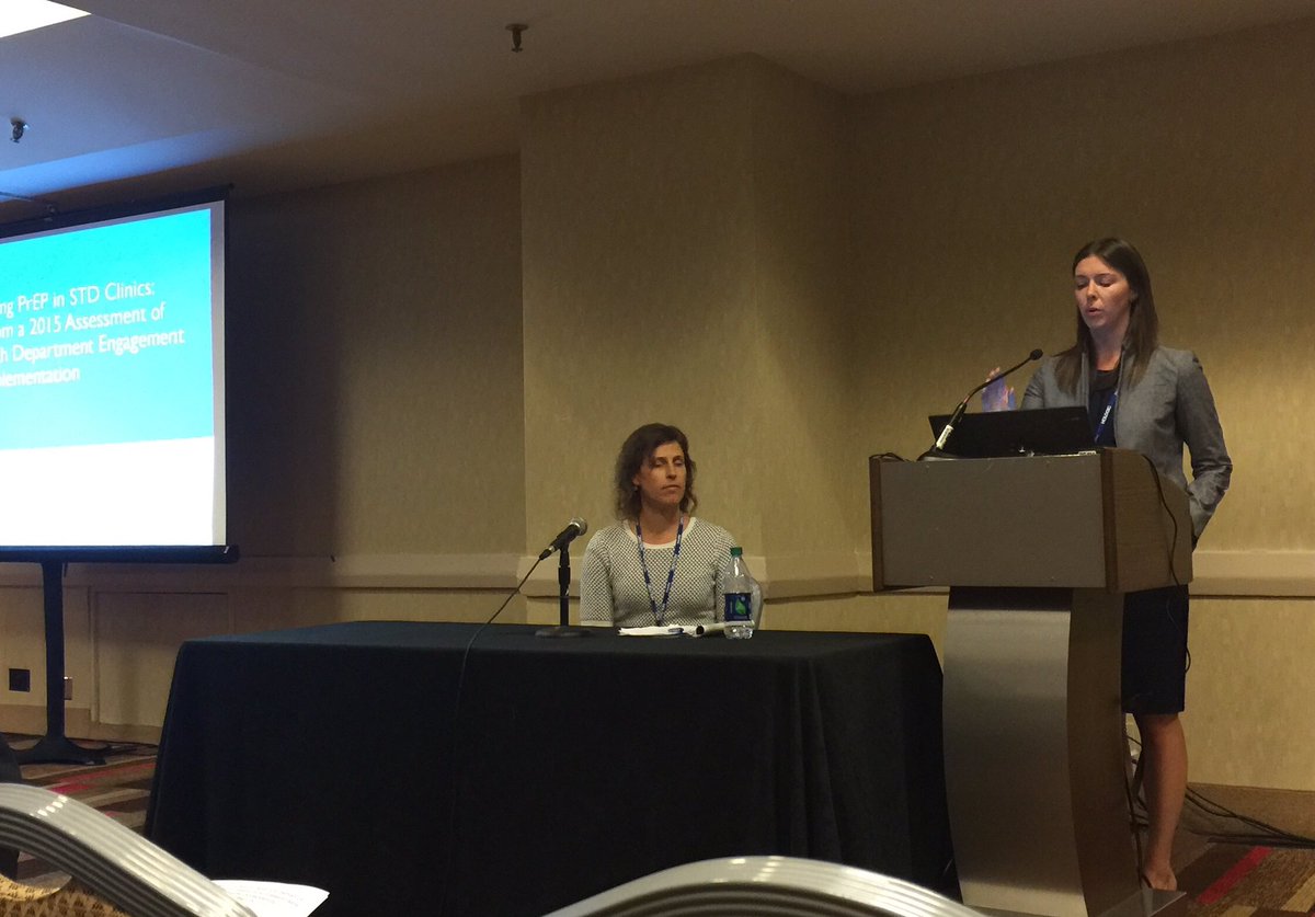 jafrasure's tweet photo. NACCHO reports that 11% of STD clinics responding to their survey provide PrEP. @NCSDdc #STDConf2016 https://t.co/ParkkFPEj5