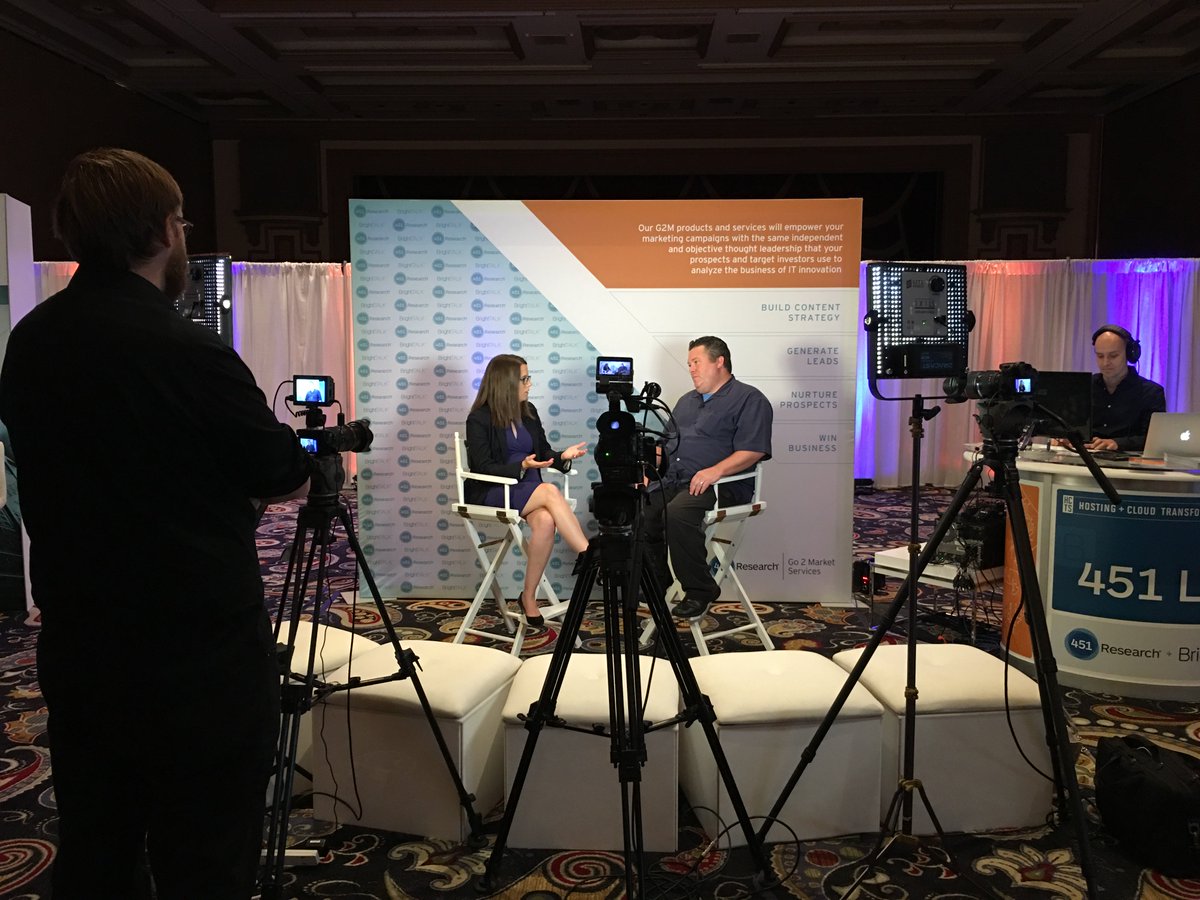 brighttalkvideo's tweet photo. It's been 2 great days of live interviews at #451HCTS - watch for yourself at https://t.co/DD6nHrVmyM https://t.co/5ljaXaHSQr