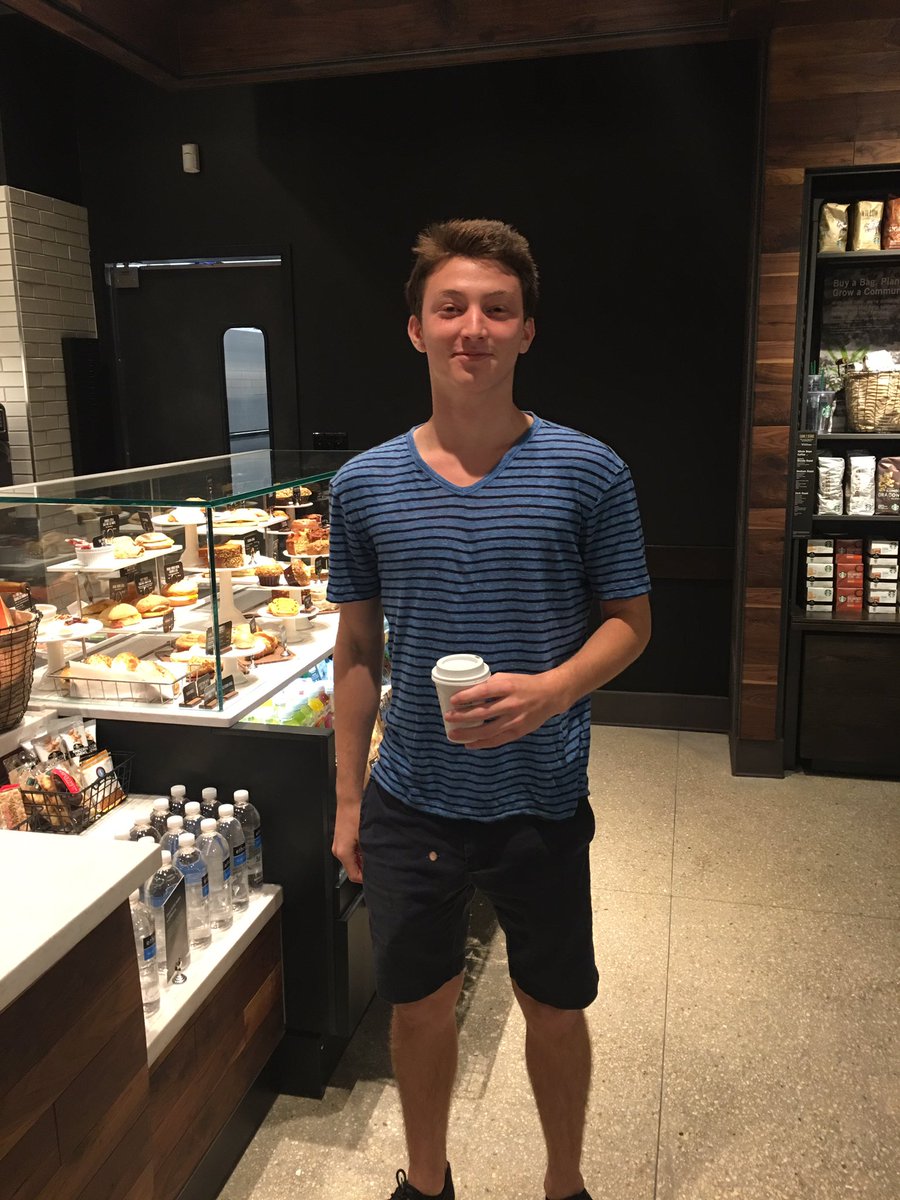 Meet Josh! South Tamiami &amp; Beneva's first Mobile Order &amp; Pay customer!