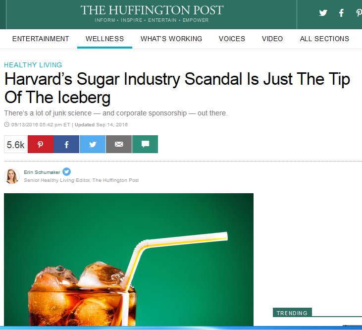 CSM4ed's tweet image. One for KIN 461 students. What do you think? You can read as a break from Achilles and Patellar chapters :) huffingtonpost.com/entry/sugar-ha…