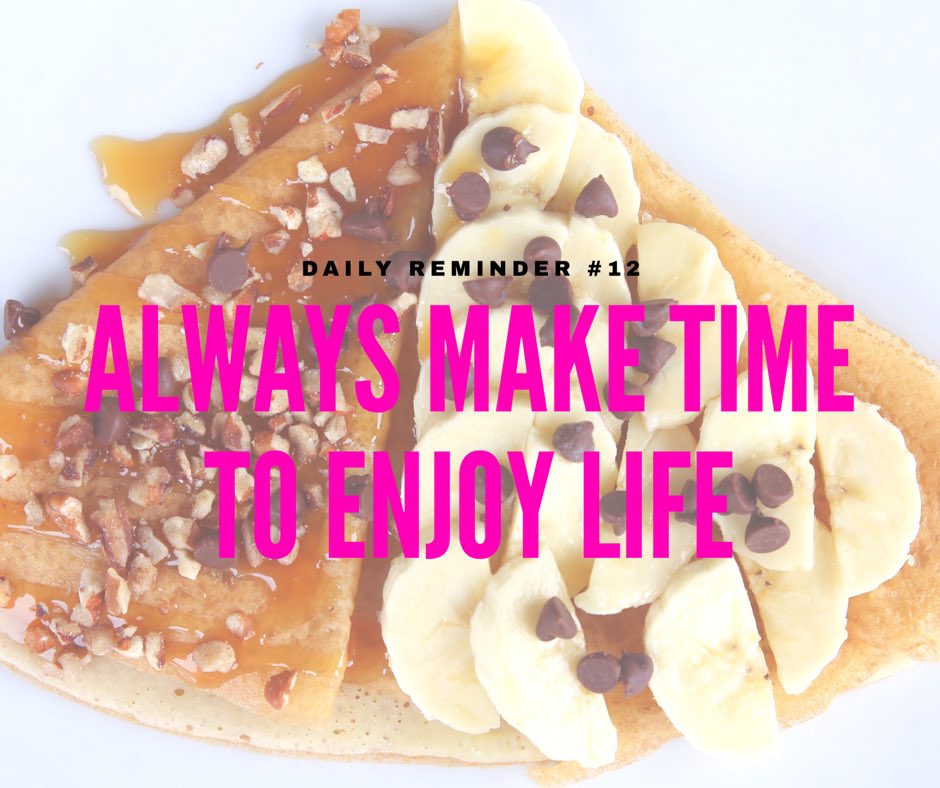 IceitCREPES's tweet photo. Always make time to enjoy life #DoSomethingSweet #quoteoftheday 🍦🍭🍹🍧 https://t.co/WxgV7dV7rT