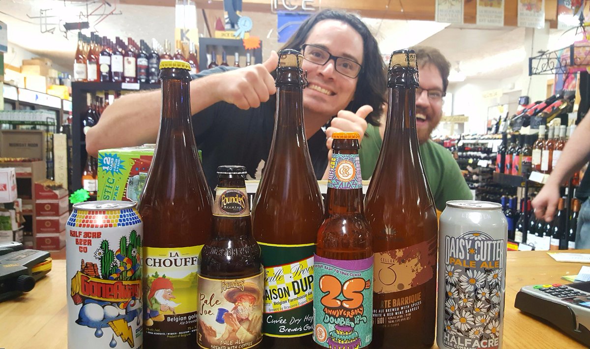 SpiritHausInc's tweet photo. New Beers from @GreenFlashBeer, @HalfAcreBeer, @foundersbrewing, @OtterCreekBeer &amp; more! https://t.co/rmrSFZuZeB