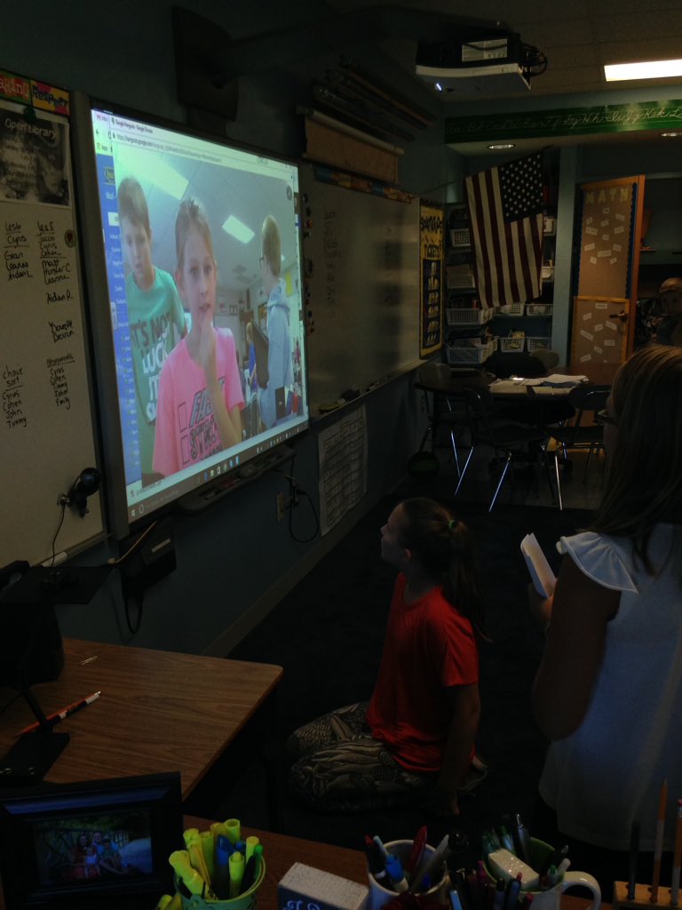 MrsEnnyTully's tweet photo. Had a great time on #googlehangout today doing a mystery hangout math challenge! #tecknow https://t.co/LwDVP9lfyq
