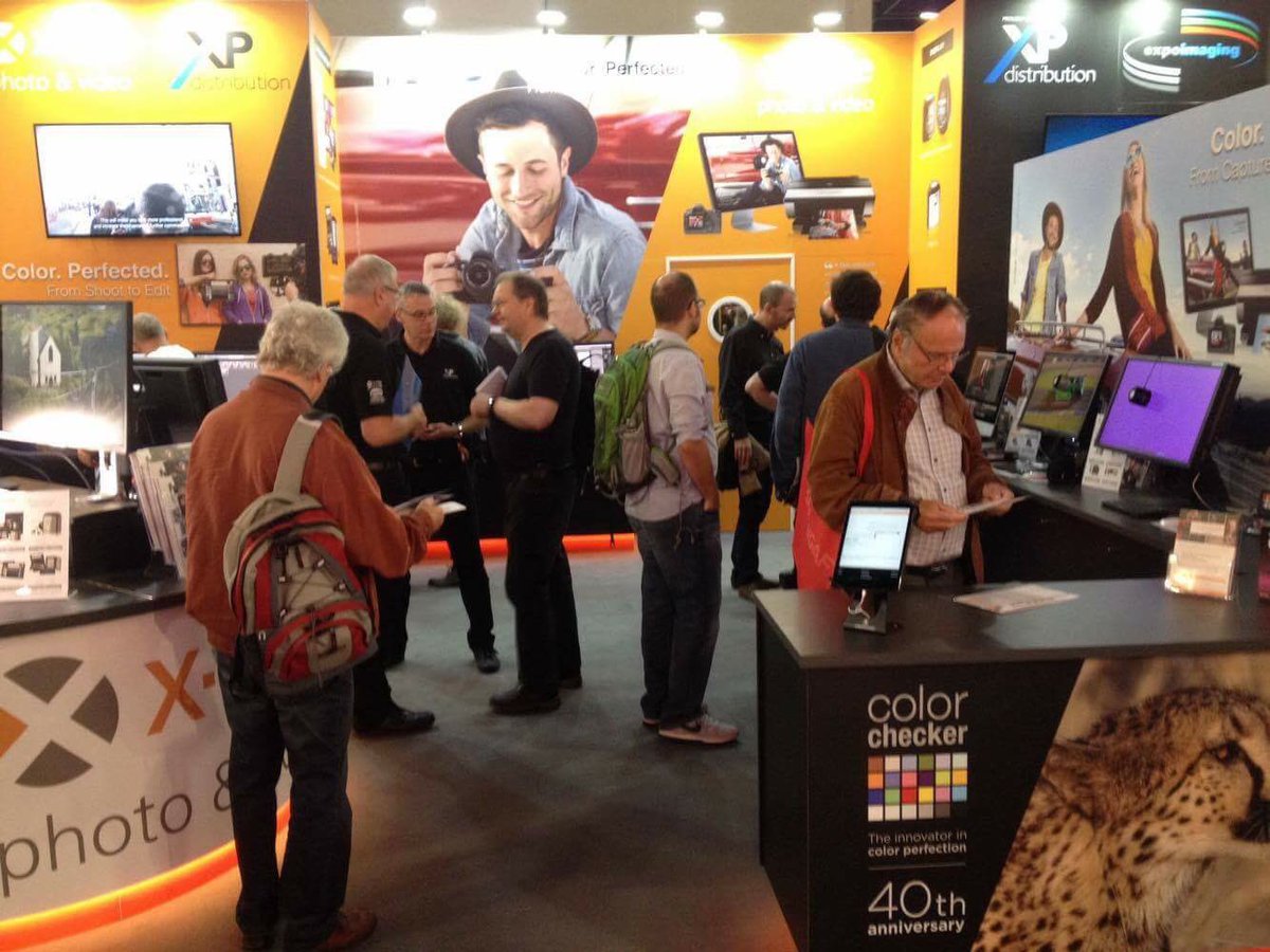 calibritecolor's tweet photo. Busy day at #photokina2016 X-Rite booth #xritephoto #xritevideo #colorcontrol #displaycalibration #colorcheckervideo https://t.co/5F8eYYoYL7