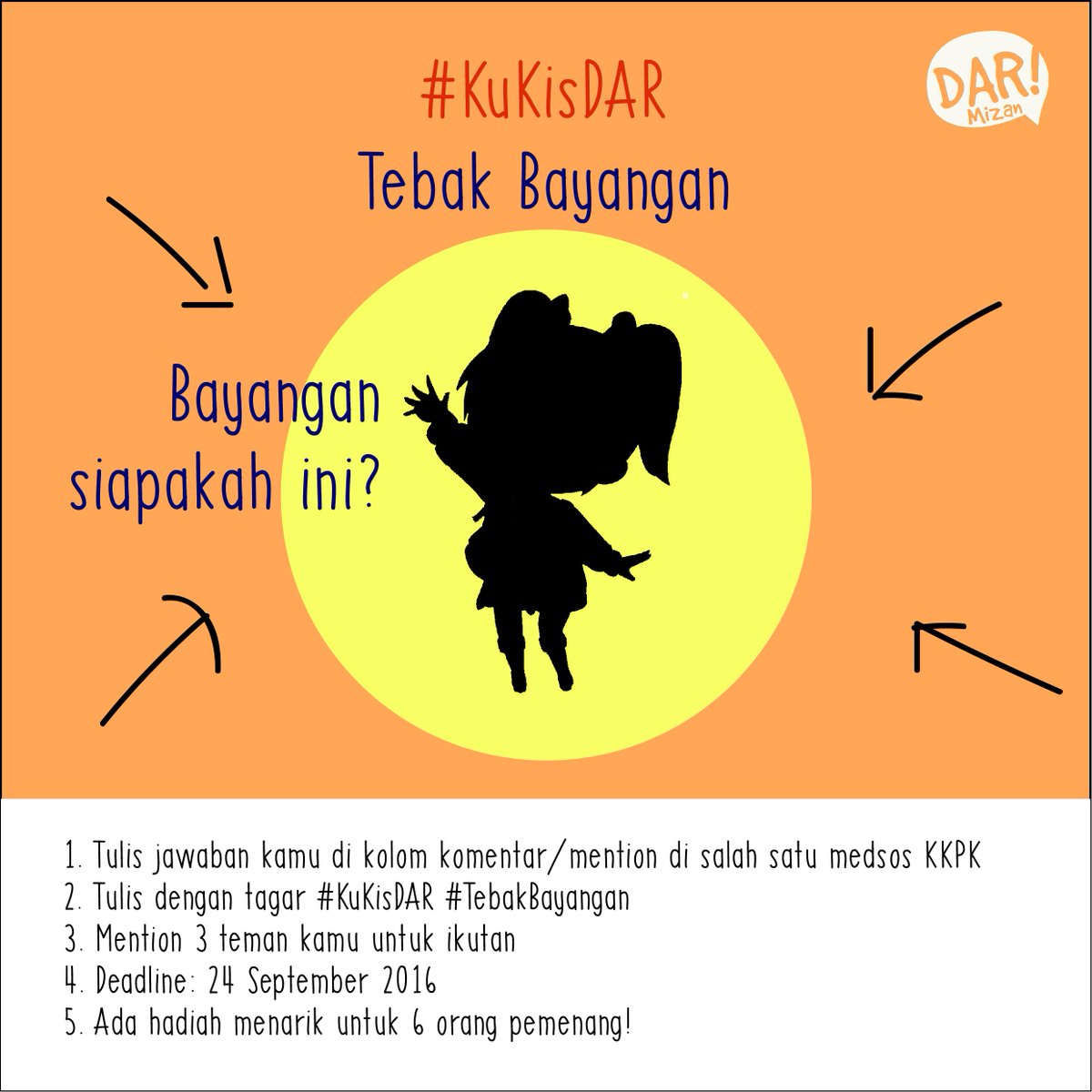 kkpkdarmizan's tweet photo. [HARI TERAKHIR] Ikutan #KuKisDAR #TebakBayangan! Bayangan siapakah ini? https://t.co/GqSfbCIl8Y