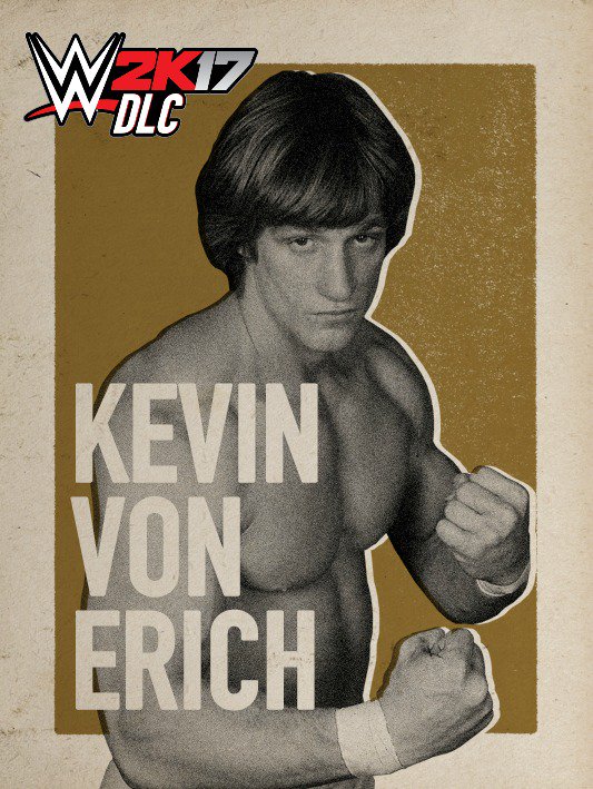 WWE 2K17 DLC Kevin Von Erich