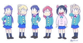 ラブライブおそ松さん画像イラストのtwitterイラスト検索結果