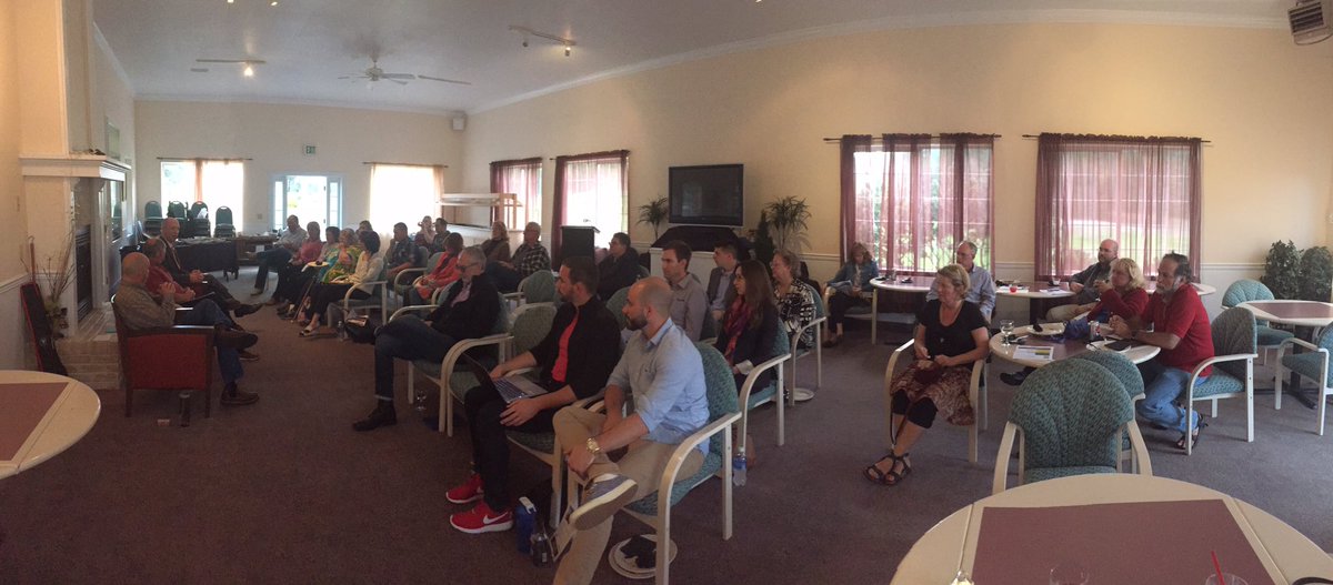 RAINcatalysts's tweet photo. 30 people here at our Florence panel. Very exciting! #startupFloCo https://t.co/3cgCV9jCJH