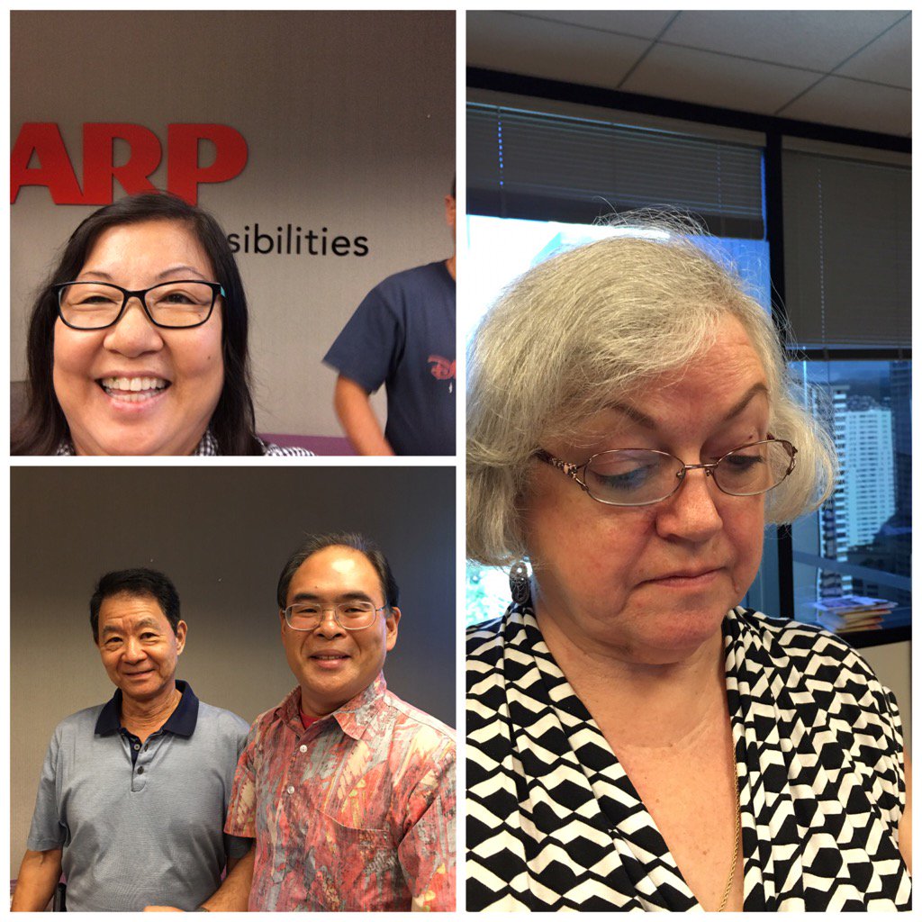 LauriePure's tweet photo. I am now a Twitter novice! So fun!#AARPVolsOahu https://t.co/H4FAFOFFnA