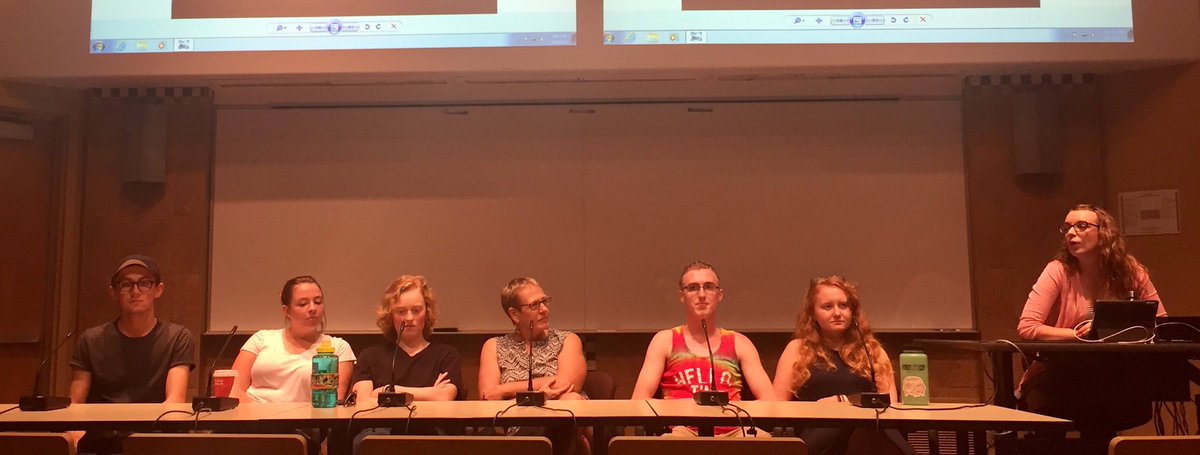 masupresident's tweet photo. LGBTQIA+ panel happening in Crabtree M14 https://t.co/k2jwqJ5lnQ