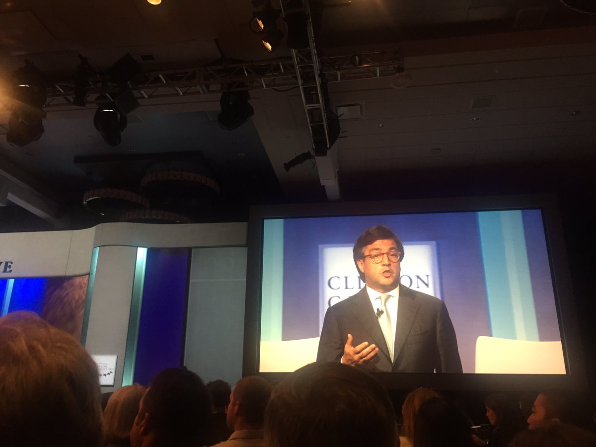 "Human empathy and resourcefulness can be found in every corner of the world" - @MorenoBID, President of <a href="/the_IDB/">Inter-American Development Bank</a> #CGI2016