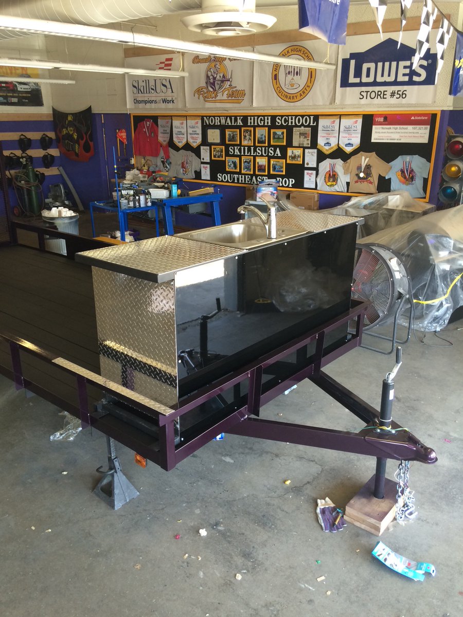 Even on a short day, the NHS Race Team puts in long hours! Sadly, this will be the last sneak peek, until the NLMUSD College Expo. <a href="/Lowes/">Lowe's</a>