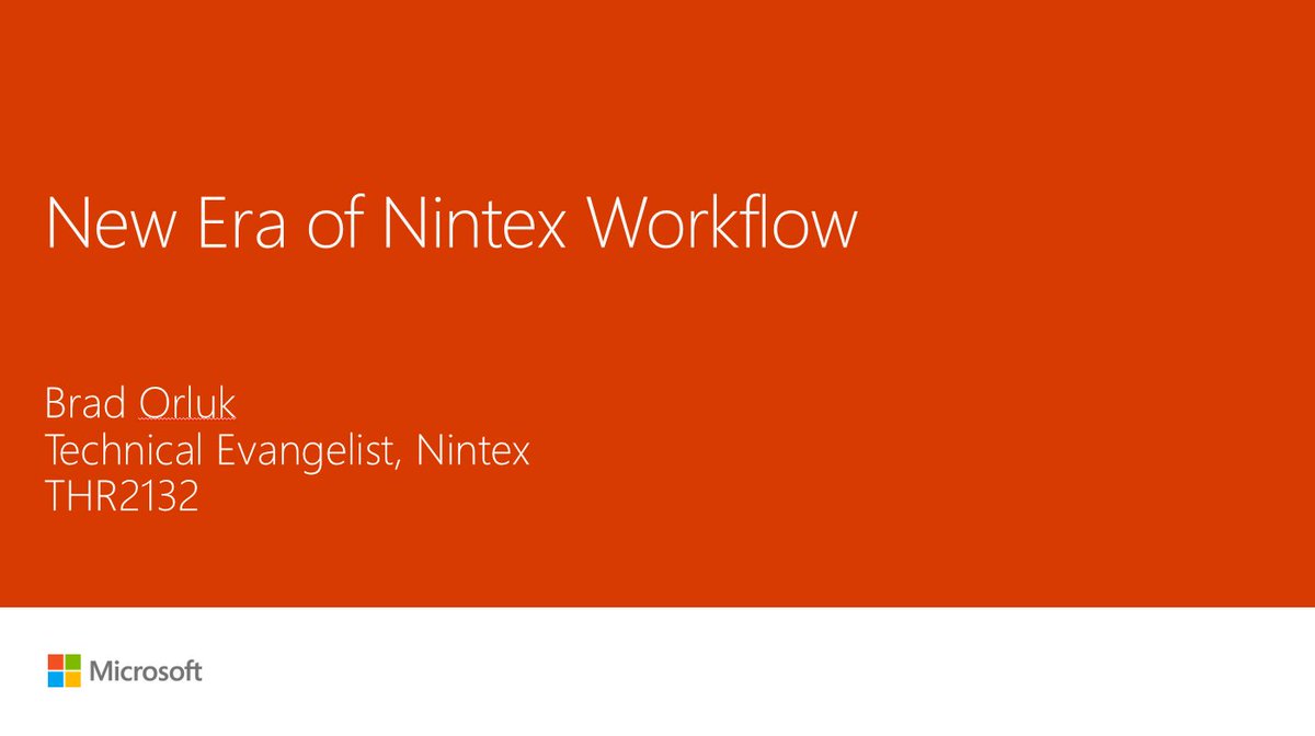 Nintex's tweet photo. Don't miss New Era of #Nintex #Workflow @MS_Ignite! Be there @ 12:30PM 9/26 #2TheCloud https://t.co/lXUEkA921I