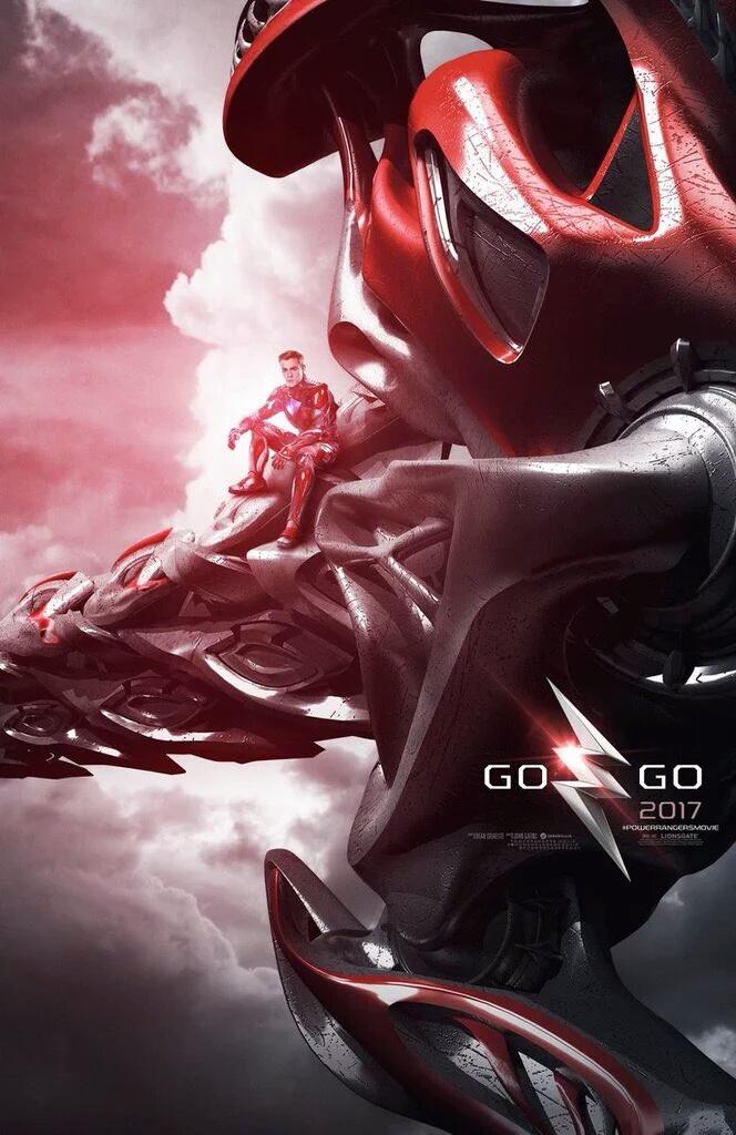 TheGeekmx's tweet photo. Tenemos nuevos posters para #PowerRangersMovie del equipo con sus zords ¿Les gusto? #TheGeek #Geekers https://t.co/6nKNkhoGRt