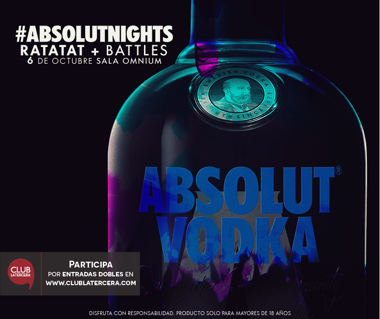 No te pierdas la próxima #AbsolutNight junto a RATATAT + Battles este 6/Oct. 🎧⚡

¡Participa por entradas dobles! → bit.ly/2cI7ipq