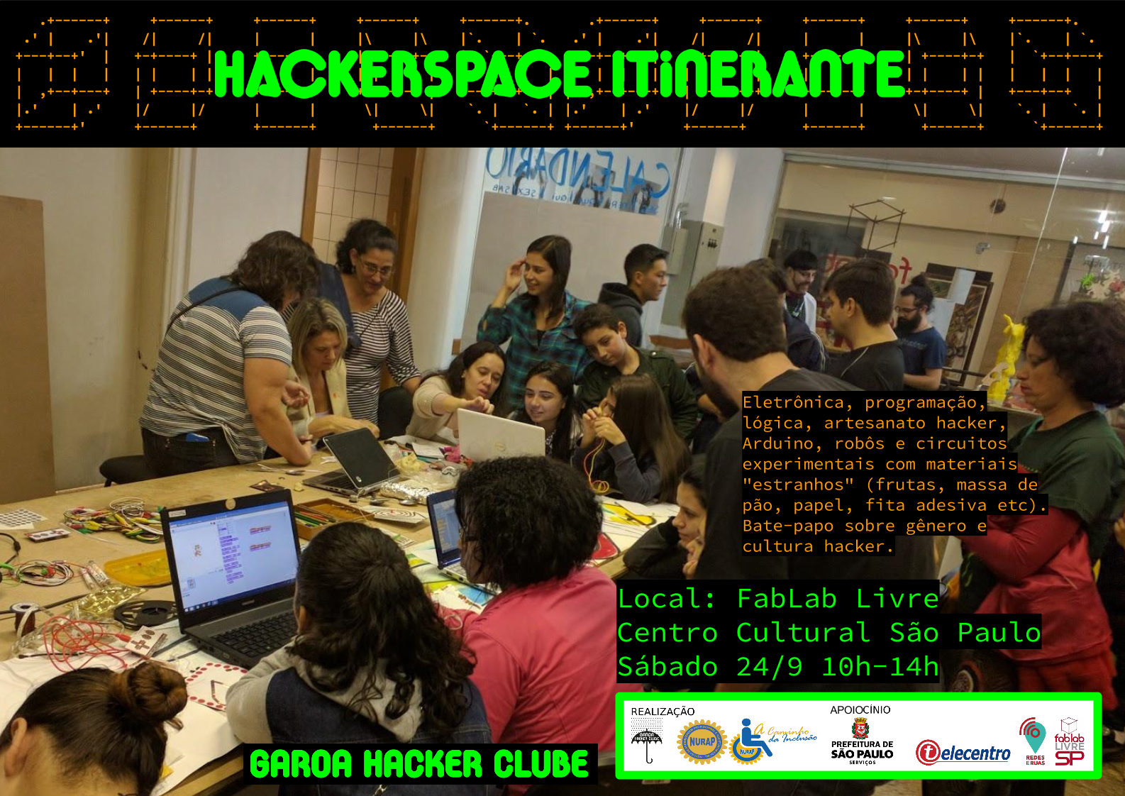 Nós Robôs - Garoa Hacker Clube