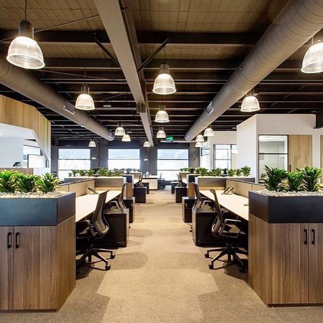 OutcomeSeating's tweet image. Loving the black accents in the design and task chairs! #officeinspiration #taskchairtuesday #outcomeseating