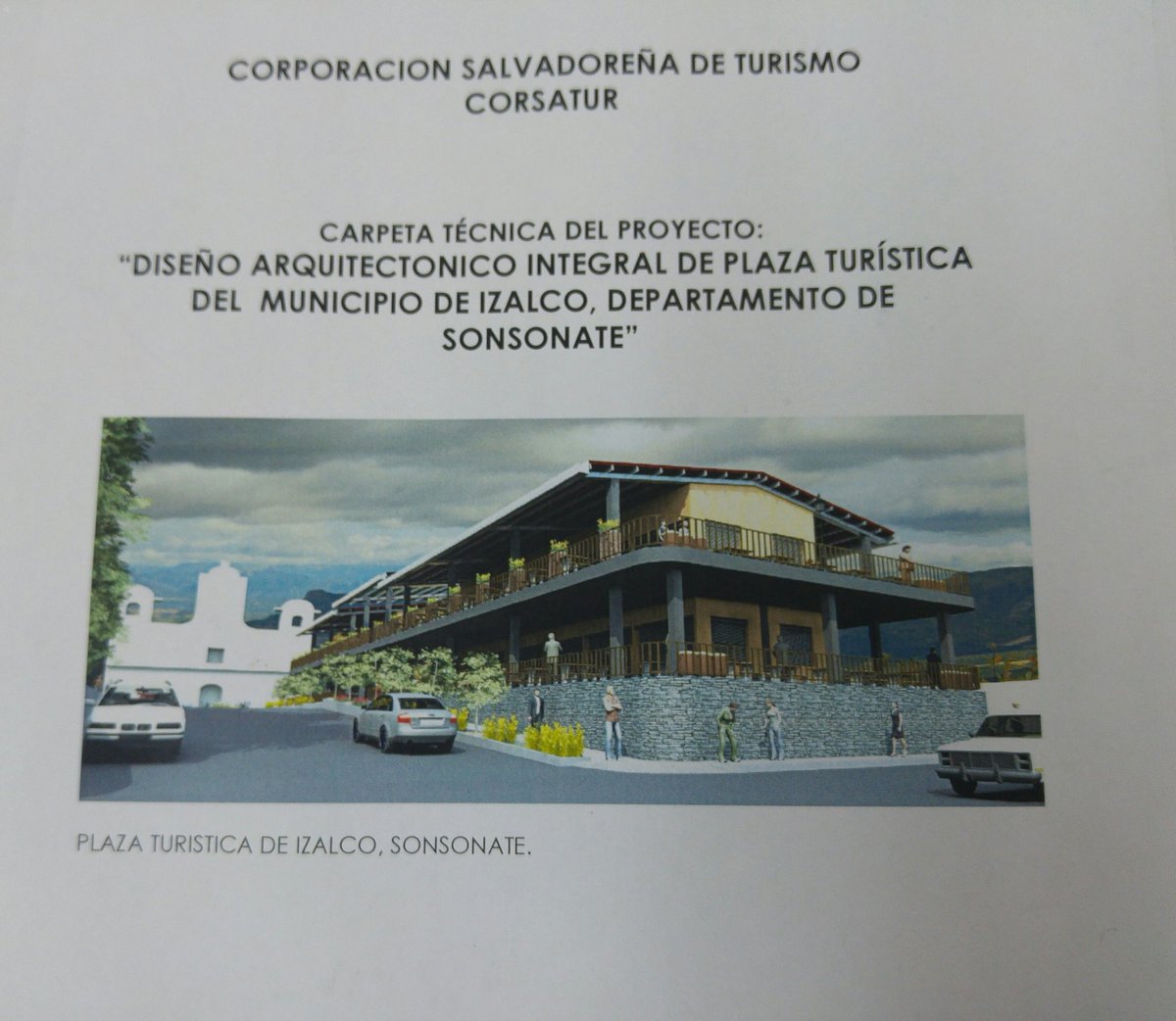 MITURElSalvador's tweet photo. MITUR entregará carpeta técnica para la remodelación de la plaza Gastronómica de Izalco #INVERTURES https://t.co/p8Ed6GyBhF