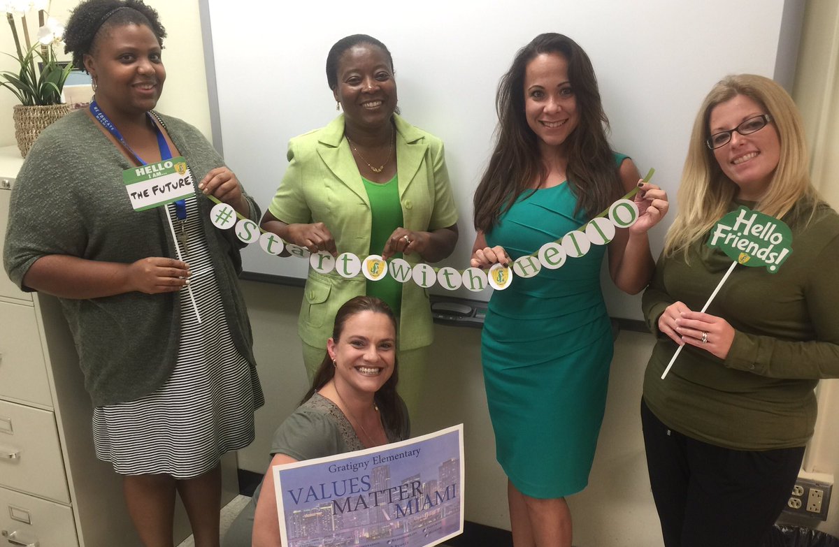 GratignyGators's tweet photo. Leadership team is #MakingMiamiGreen #StartwithHello #ValuesMatterMiami @MiamiSup @ETOJPACE3 @MDCPSDAS https://t.co/Kvcl1ySLxZ