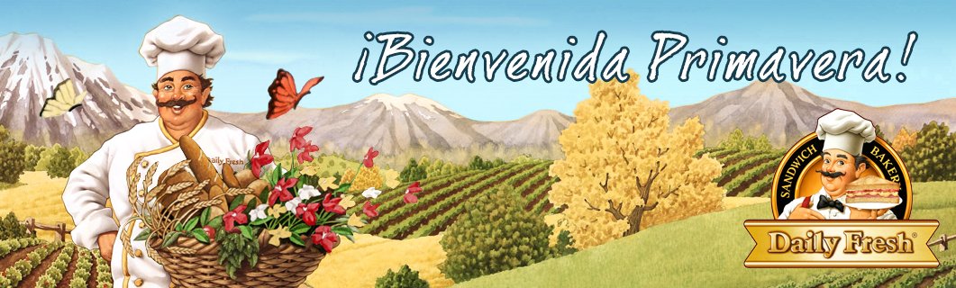 ¡Saludos a nuestros followers! Desde hoy, oficialmente, todo florece.