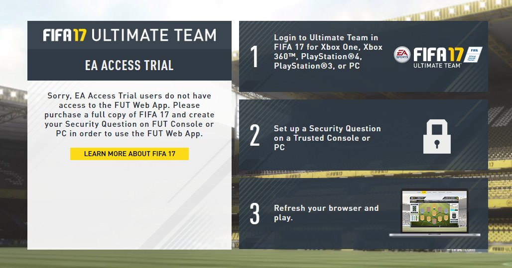 Gustav_GG1's tweet image. WTF ?! #FIFA17WebApp #FIFA17EaAcces #EAAccess