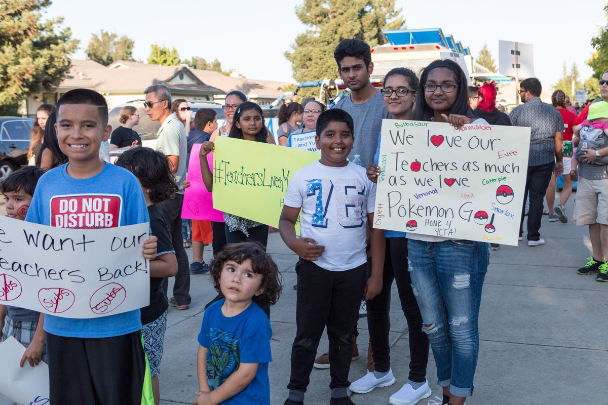 ycteachers's tweet photo. We are still overwhelmed by the support you showed us! See photos from the #Strike4Kids Rally on 9/15: https://t.co/rZtecl6myS https://t.co/IB8ZOvQRE3