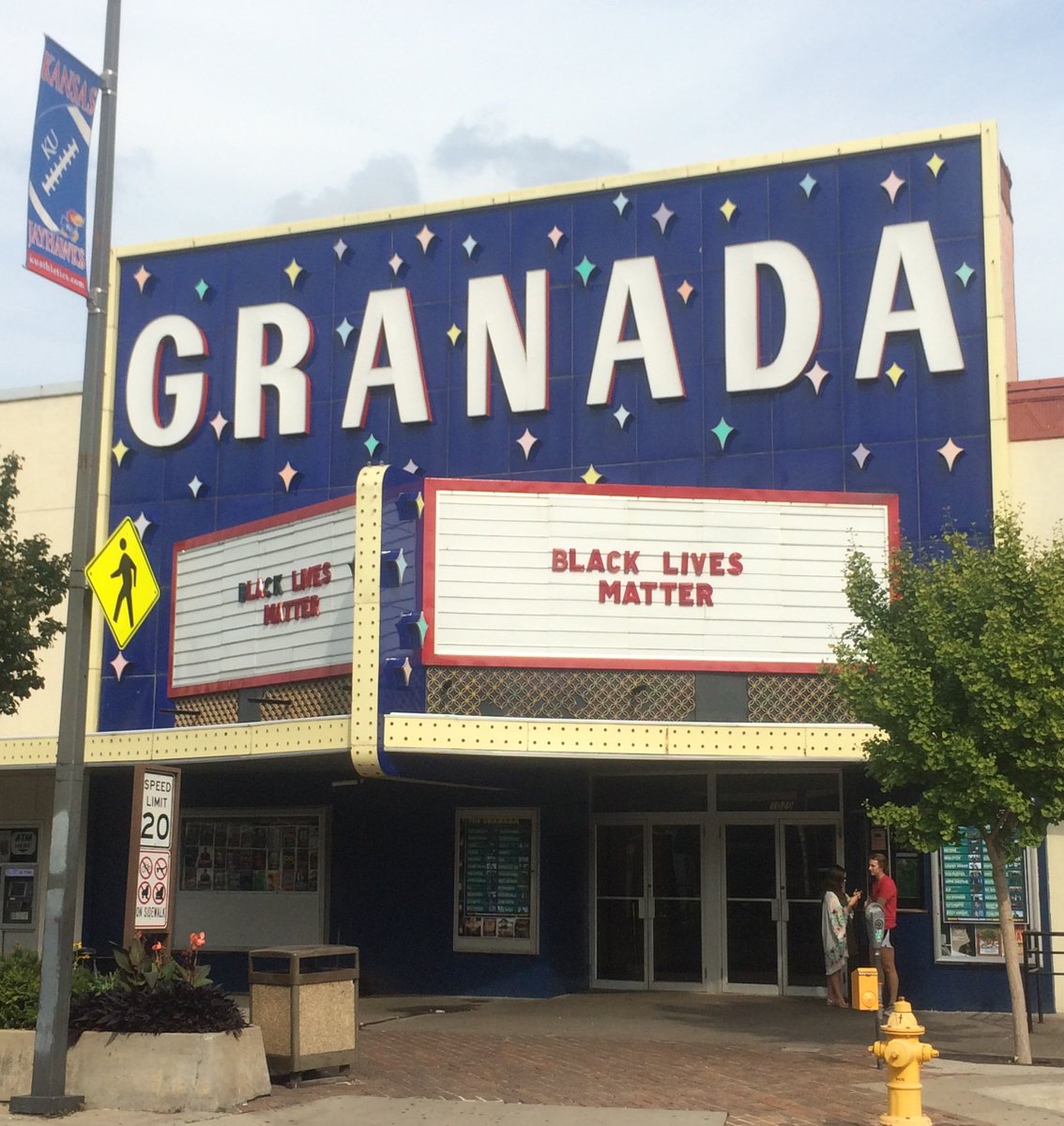 theGranada's tweet photo. We stand in complete and total solidarity with the #blacklivesmatter movement and the talented black performers who grace our stage. https://t.co/6s3LYpt9uN