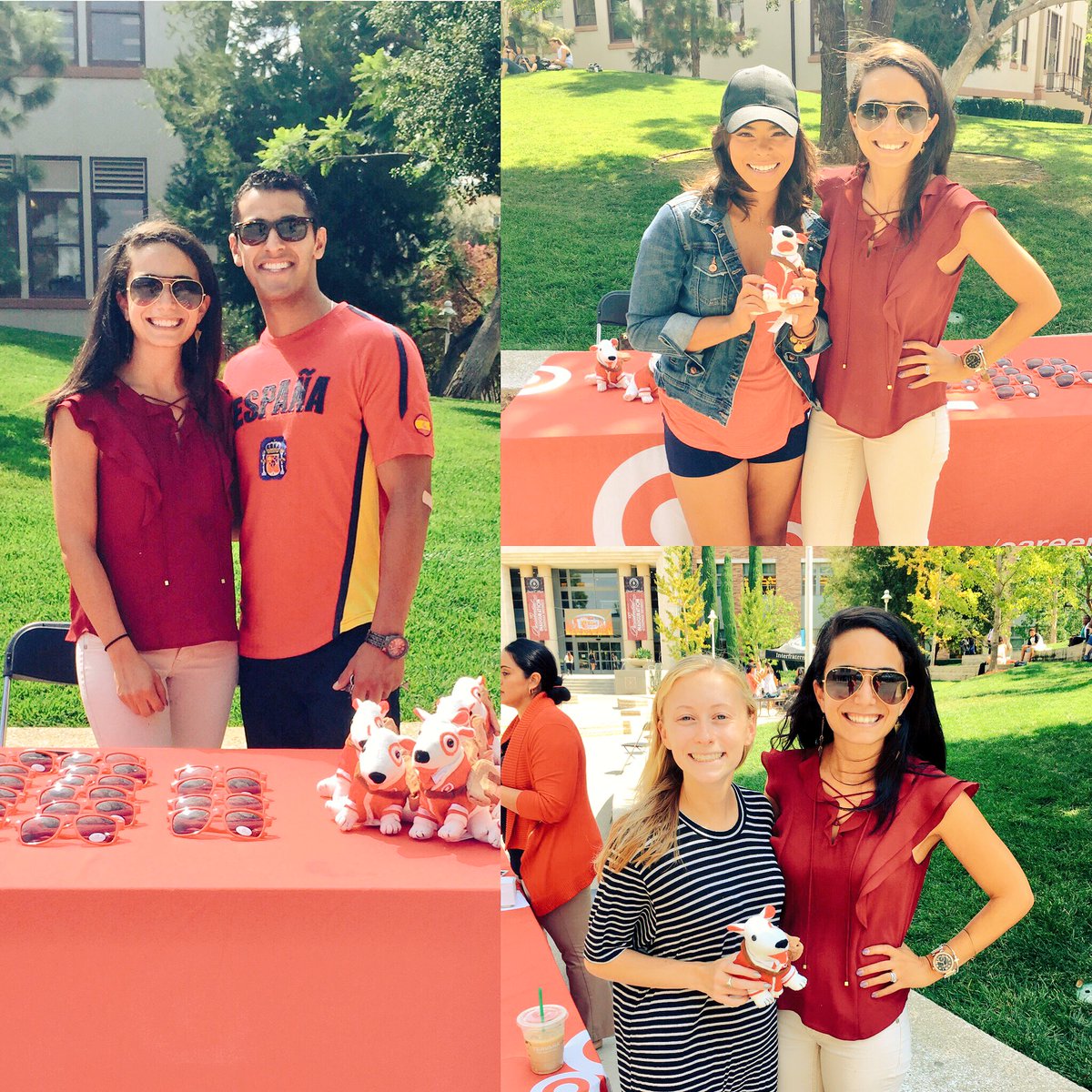 Loved connecting w/some of our Chapman interns from this past summer! Thanks for stopping by, and look forward to seeing you soon again! 🎯