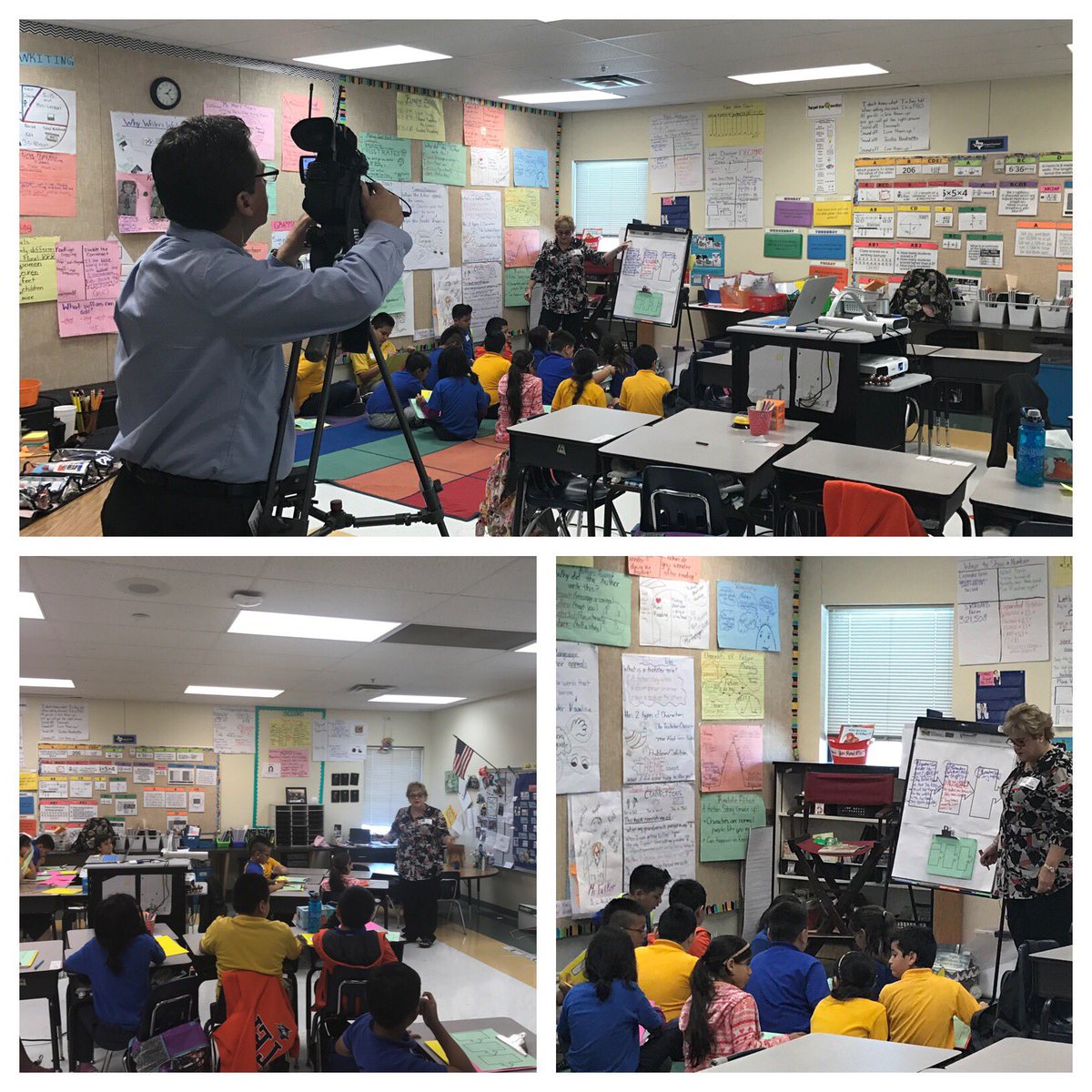 fperezTCM's tweet image. Wrapped up day 2 #modellesson #writersworkshop #writingprocess #youngwriters #STAARready #mytcm - thank you Constance Hulbert Elem!