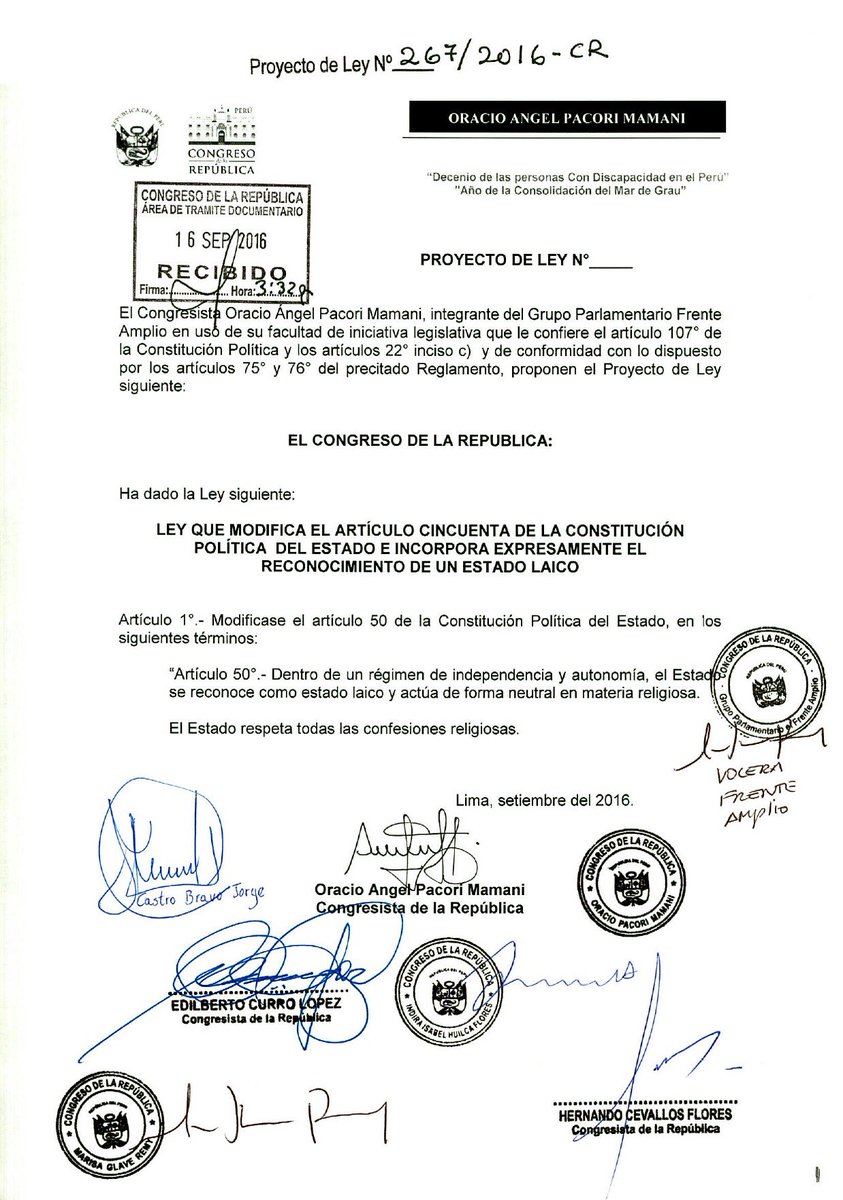 KarlaCalle's tweet photo. 😂 SOLO EN LOS SUEÑOS DE FRENTE AMPLIO ESTE PROYECTO DE LEY PRESENTADO EL 16 DE SETIEMBRE SERÁ APROBADO @MarisaGlave #Pacori / #SoyCatólica https://t.co/AYb3mdqLqx
