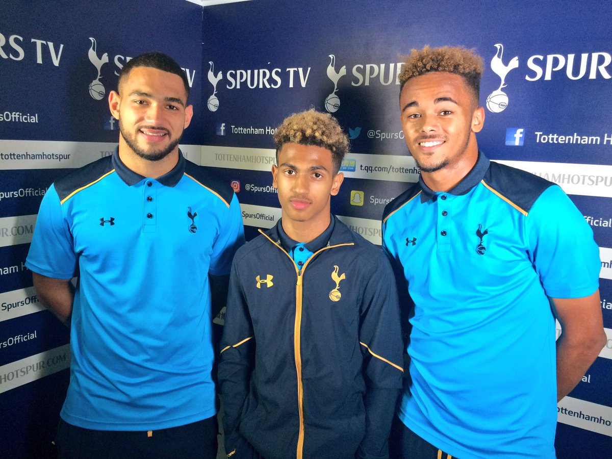 Our three debutants after a night they will never forget... #COYS