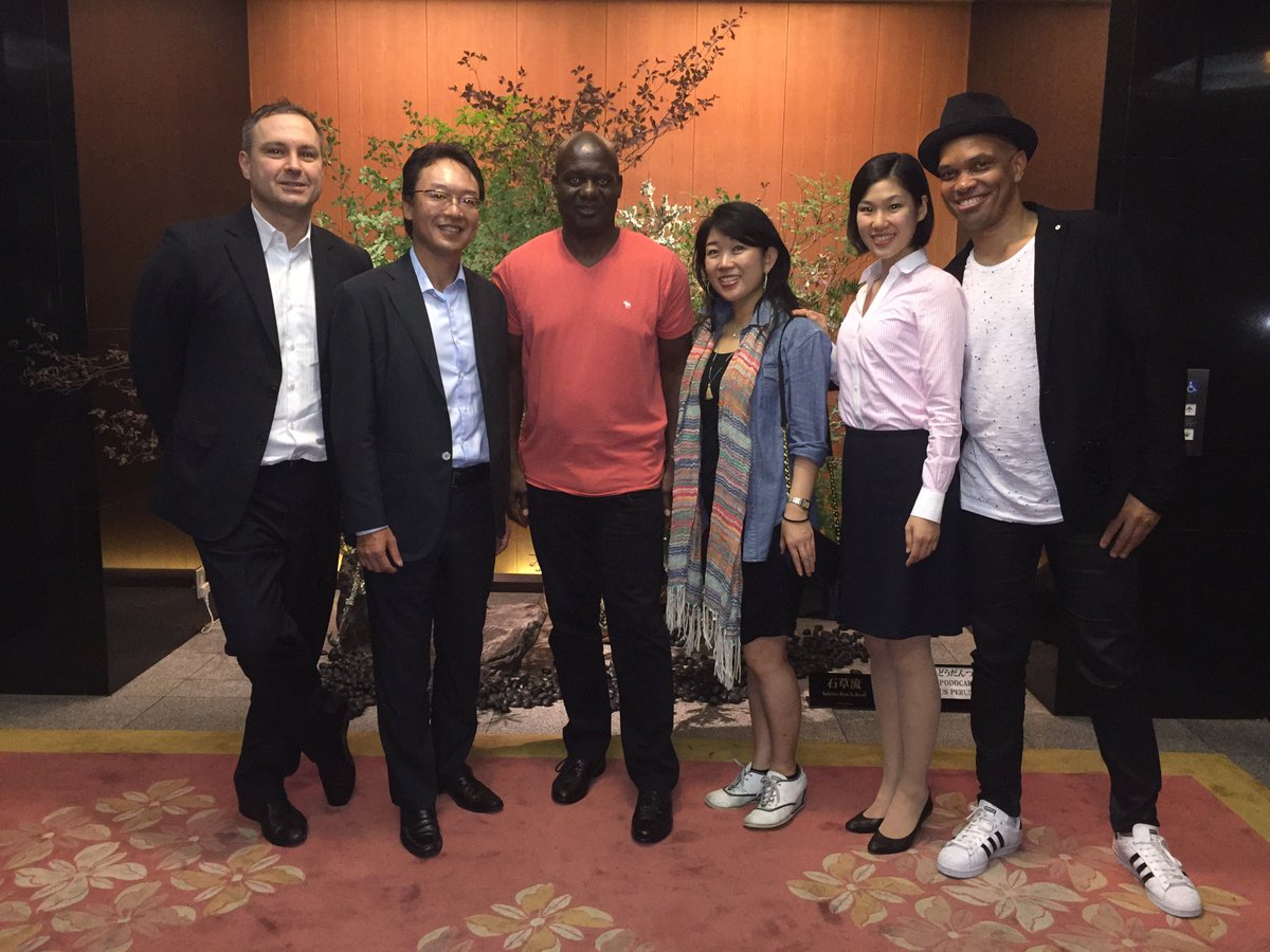 Arriving in Tokyo few days ago seeing some of my good friends.