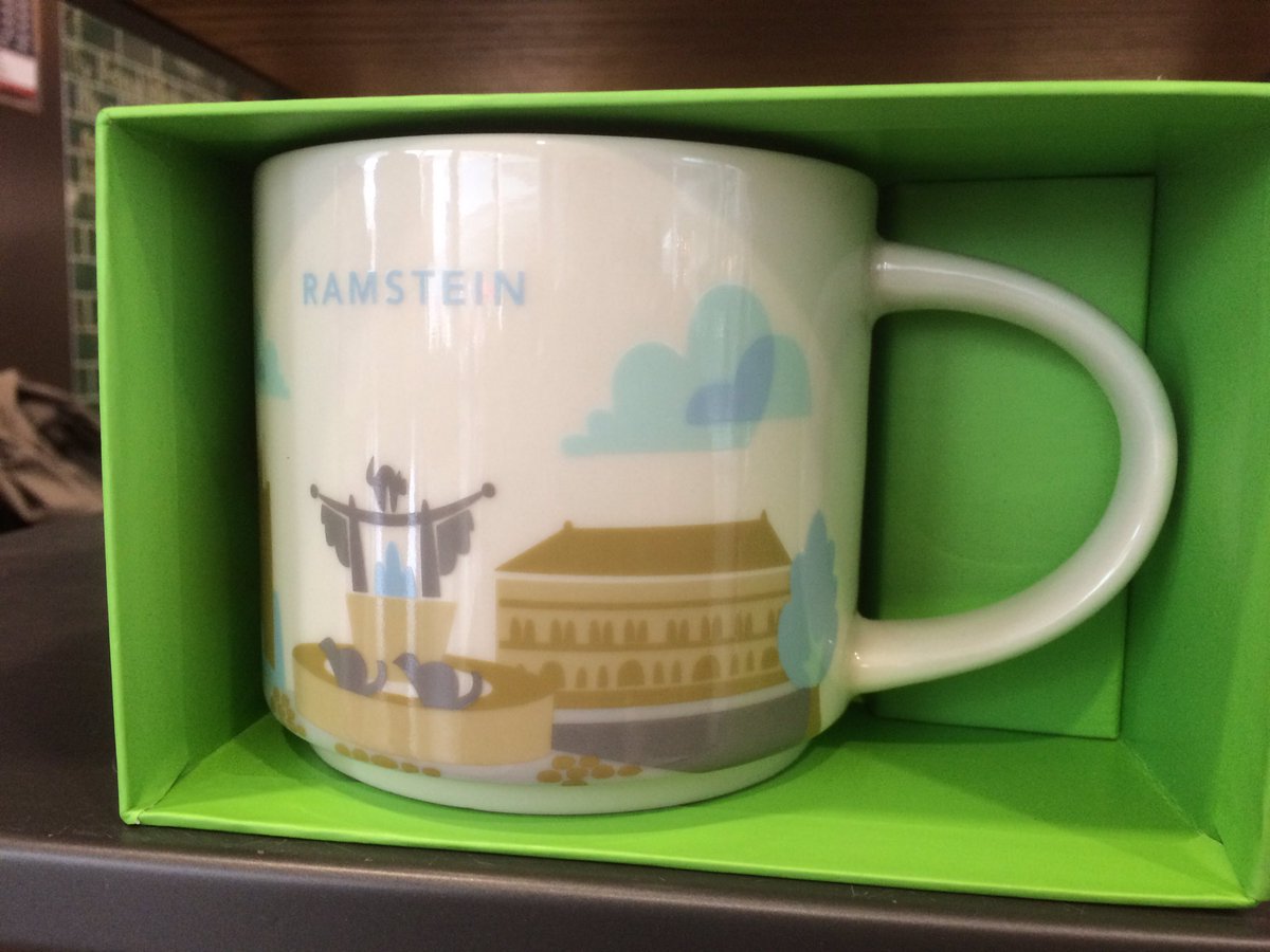 JoergDaub's tweet photo. Wanna see the latest mug in the German Sbux business? Check out our brand new #Ramstein edition #getsetgrowemea https://t.co/gpsaE7YrLg