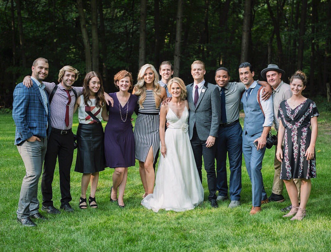 We_Create_Media's tweet photo. It's not every day that one of your own ties the knot. Congratulations Josiah and Lyndsey!
👱🏻👰🏼 #fortheroetkerd https://t.co/4PpWCGlZmr