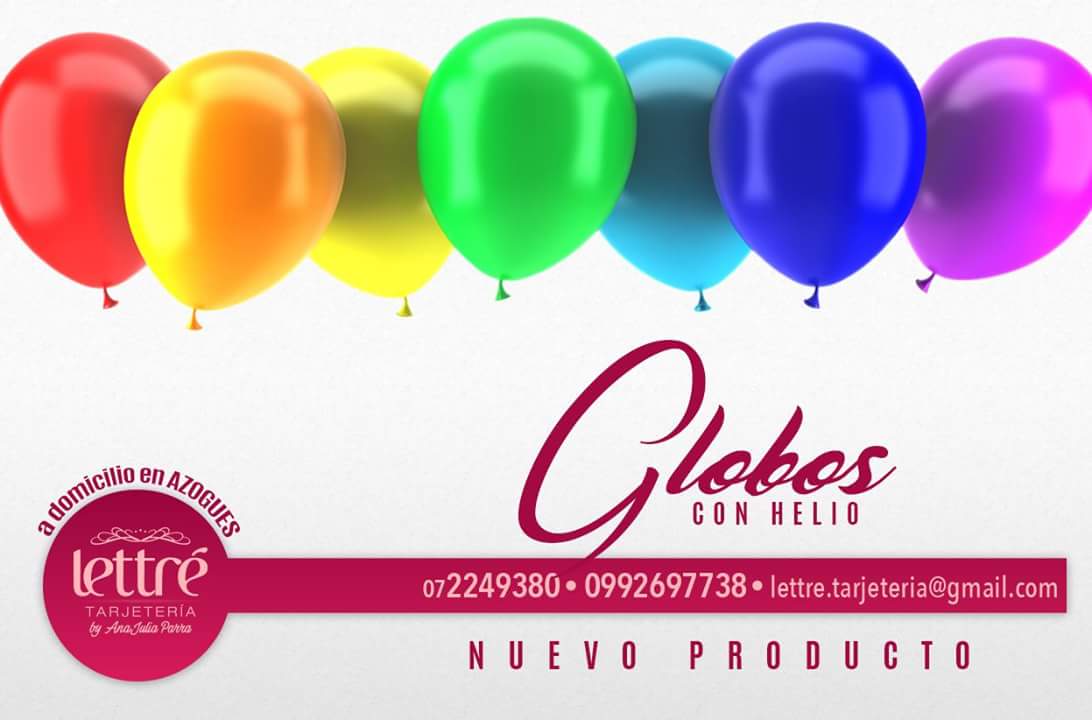 Exibol's tweet photo. #Globos con #helio en #Azogues pedidos al 0992697738 Variedad de tamaños. https://t.co/krUqkbSQzx