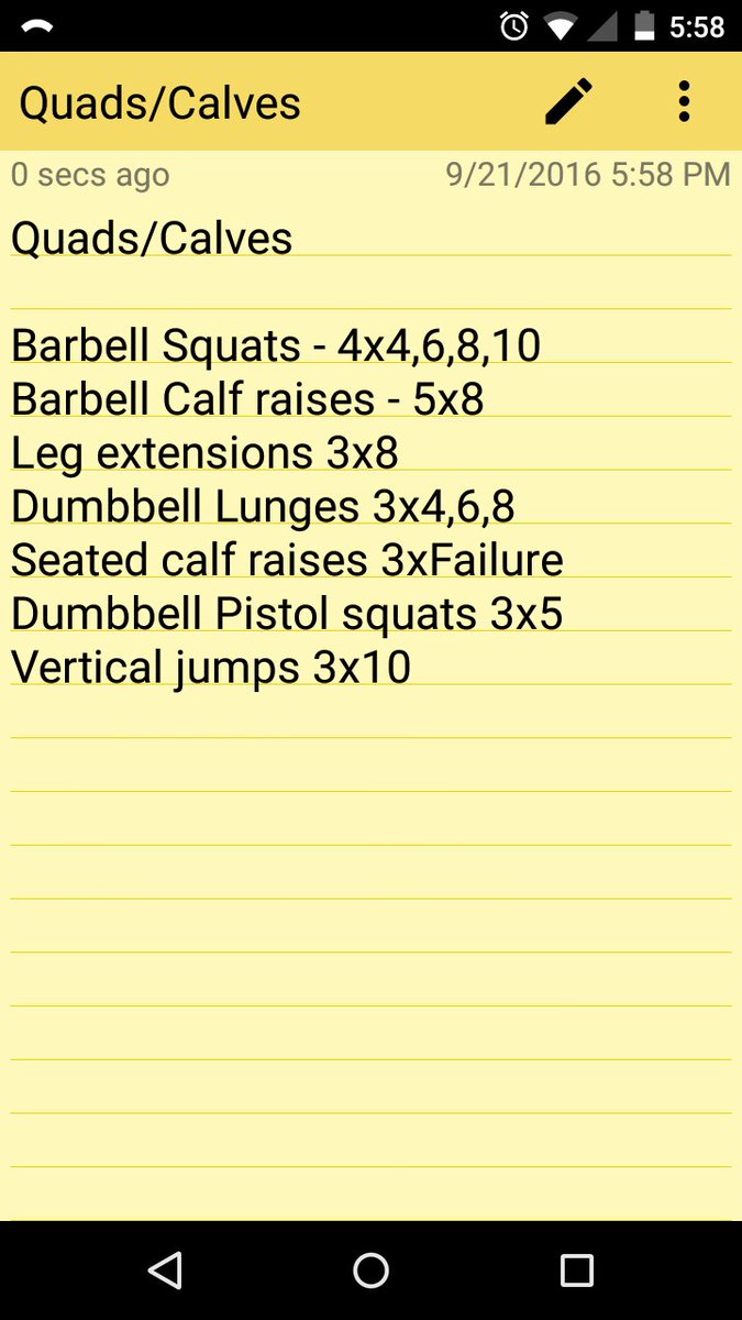 JosiahK19's tweet photo. Tonight's leg workout with some #reversepyramidtraining hitting the #quads and calves hard! Let's go! #fitness #neverskiplegday https://t.co/4WNxpJO9Dv