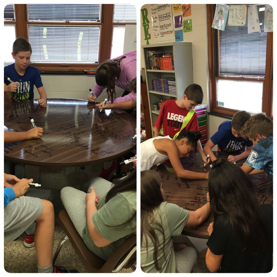 KingsKourt105's tweet photo. Vocabulary races on our dry erase tables! https://t.co/9SorCnzvp3