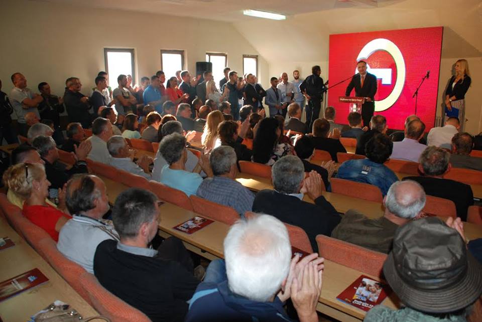 Sa promotivnog skupa u Šavniku, lider SNP Srđan Milić: "Crna Gora ne smije biti taoc bilo čije politike, a posebno ne jednog čovjeka!"